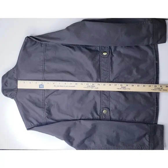 J. CREW Women's Size Medium Downtown Field Utility Jacket Hunter Green in VGUC - Picture 9 of 15